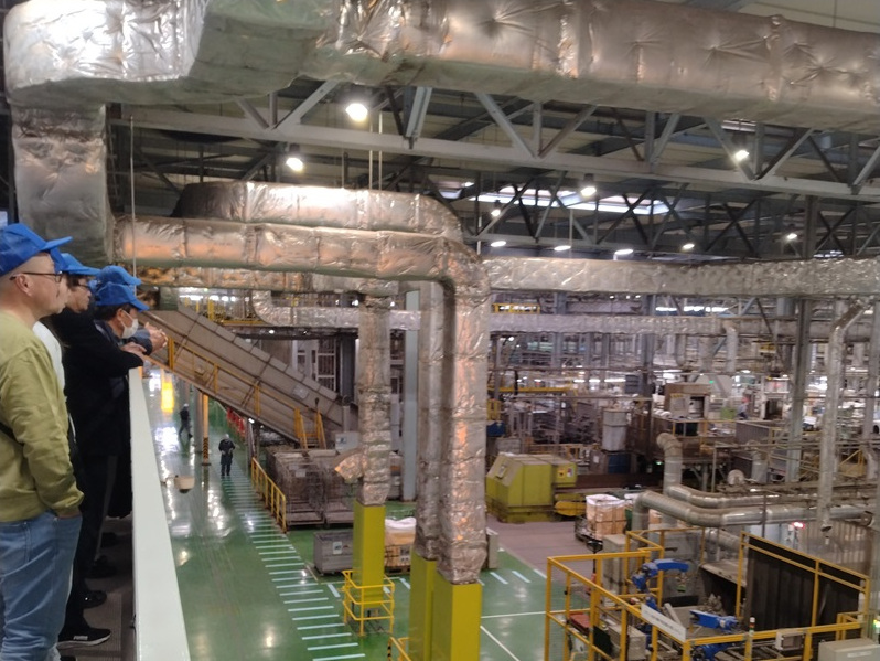 プラントの作業風景